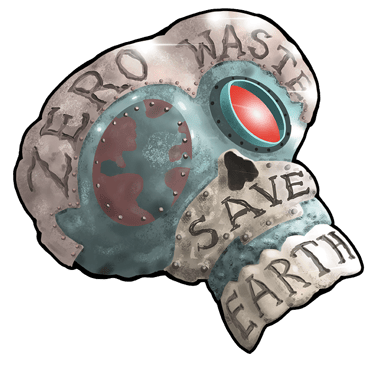 The shield Zero Waste, Save Earth of the EOTM
