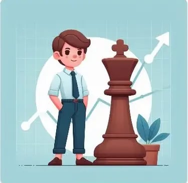 Chess student progressing with certified expert chess trainer at Shetty Chess Classes Chembur Mumbai