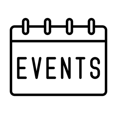 an icon for events calendar