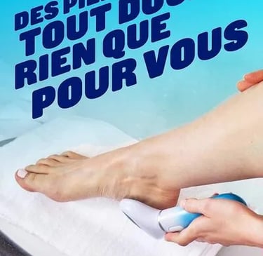 Râpe pieds électrique