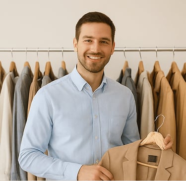 commerce de vente habillage