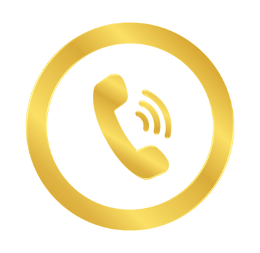  a golden phone icon