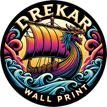 Drekar Wall Print