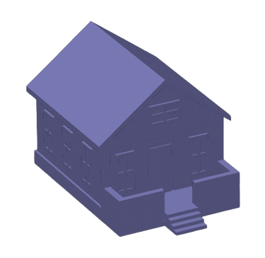 Eden the game of life 3d piece House