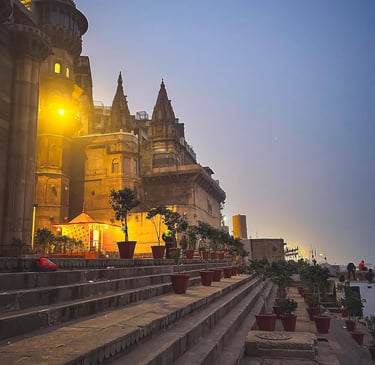 Morning time Darbhanga Ghat