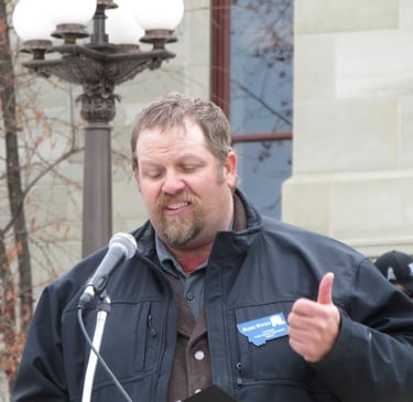 In front of the Capital in 2017 advocating for your God given right to self defense.
