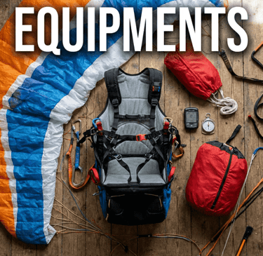 paragliding equipments