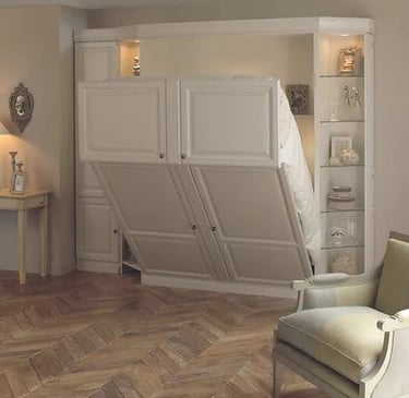 Mobilier de charme convertible en lit