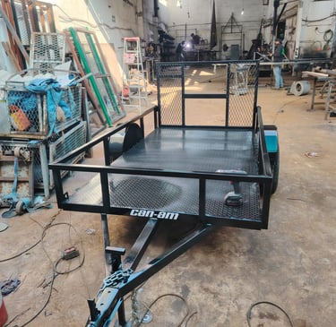 Remolque Remil 2 2.5 Metros X 1.40 Metros