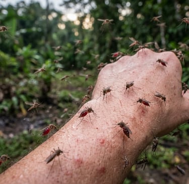 Mosquitoes pest treatment