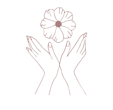 mains fleurs