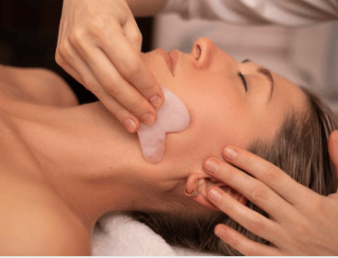 PIERRE DE JADE QUARTZ ROSE VISAGE MASSAGE