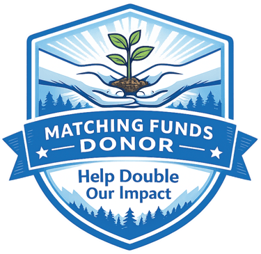 Matching funds donor badge