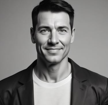 woman wearing black crew-neck shirt