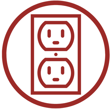 electrical outlet icon