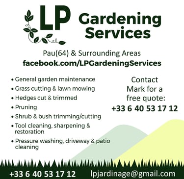 Social media advert using visual assets. Gardening Company. Designed by SquareKey Studio