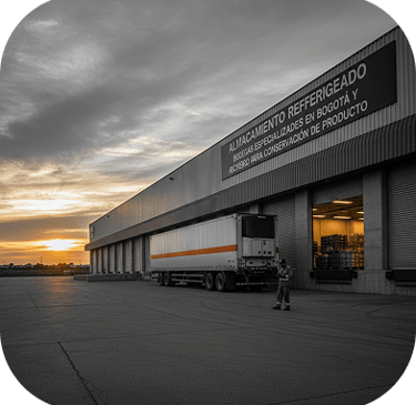 Almacenamiento de mercancia refrigerado