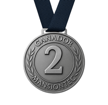MansionTec Medalla 2 al mejor Robot Aspirador y Fregasuelos 2025