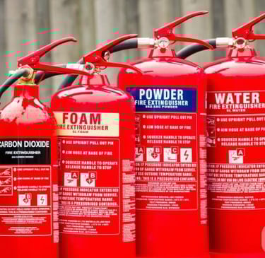 All the Extinguishers Abbey Fire provides