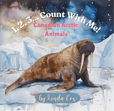 Canadian Arctic Animals Counting for kids book