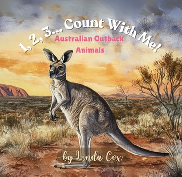 Australian Animal Counting Book for Toddlers