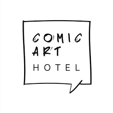 Logo de l’Hôtel Comic Art, hôtel design situé à Gand, partenaire de Zynel Rénovation pour des travau
