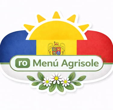 icona menu bandiera romania