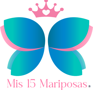 Mis Mariposas Logo, Quince Line From Alamo Bridal