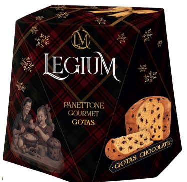 Panettone Gotas de chocolate