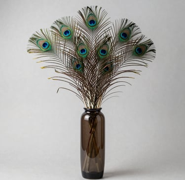 A sleek, modern vase with a smooth matte finish sitting on a wooden shelf against a soft neutral wall.