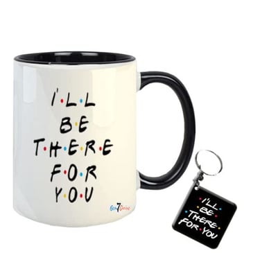 i'll be there for you mug & keychain, shop on amazon