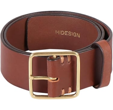 Brown belt from hidesign to complete the look