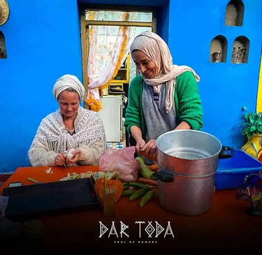 cooking classes with zahra in zagora desert