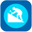 Fixing roof icon