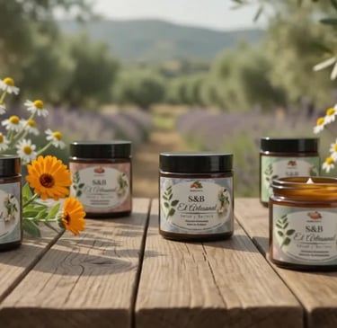 Set de cosmética artesanal: cremas y elíxires botánicos formulados para el equilibrio del pH cutáneo