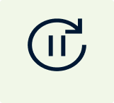 "Icon depicting flexible work arrangements, symbolizing balance between work and personal commitment