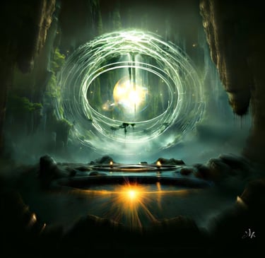 warp time space travel gate