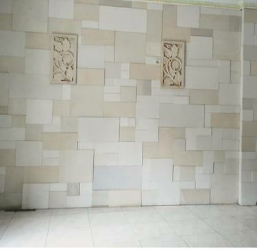 dekorasi paras putih