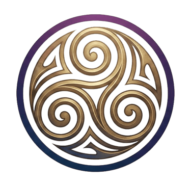 Triskle logomarca Druidesa