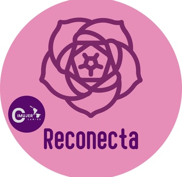 símbolo del programa reconecta de cimujer para la promoción del bienestar emocional  de las mujeres migrantes