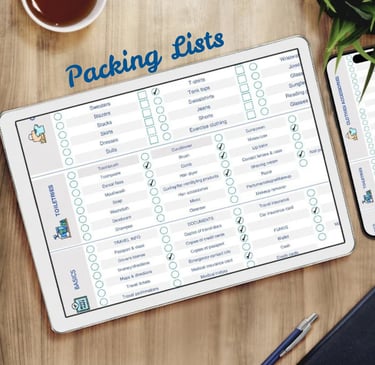 Packing lists