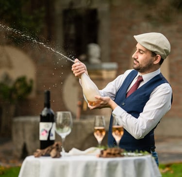 Participantes en curso de sumillería en NJevents, Toledo