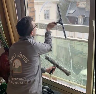 Claude Bac nettoyeur de vitre à Valenciennes