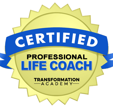 Certified Professional Life Coach logo from Transformation Academy