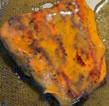 Receta de filete de salmón