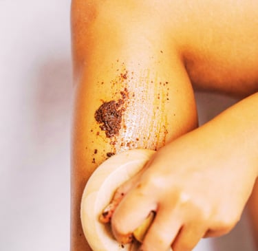 coffee sugar scrub benefits