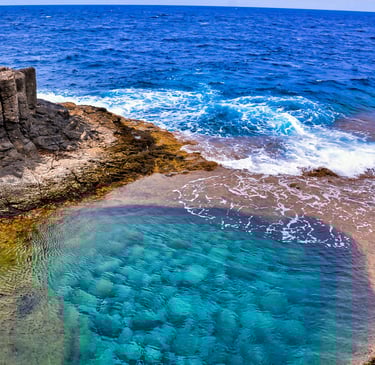 piscine naturelle aux Canaries