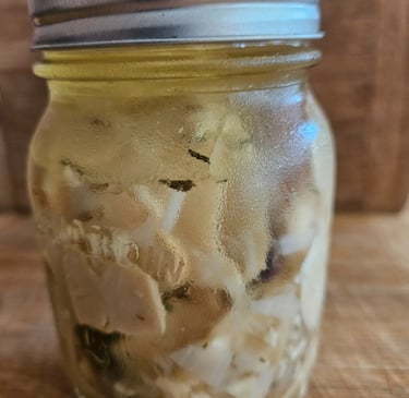 marinade de pleurotes