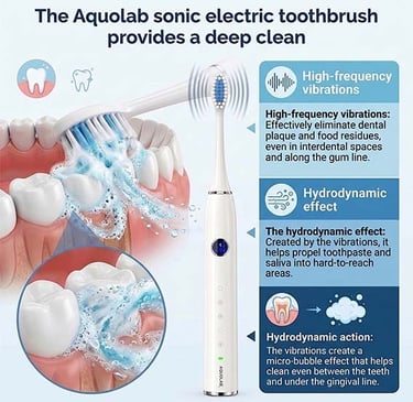Aquolab sonic electric toothbrush a deep cleaning hygiene-precision.com