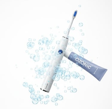 Pack gingivitis; electric toothbrush and ozone toothpaste hygiene-precision.com